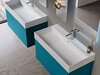 Cezares 55384 Тумба подвесная под раковину с выдвижным ящиком 90x44x25