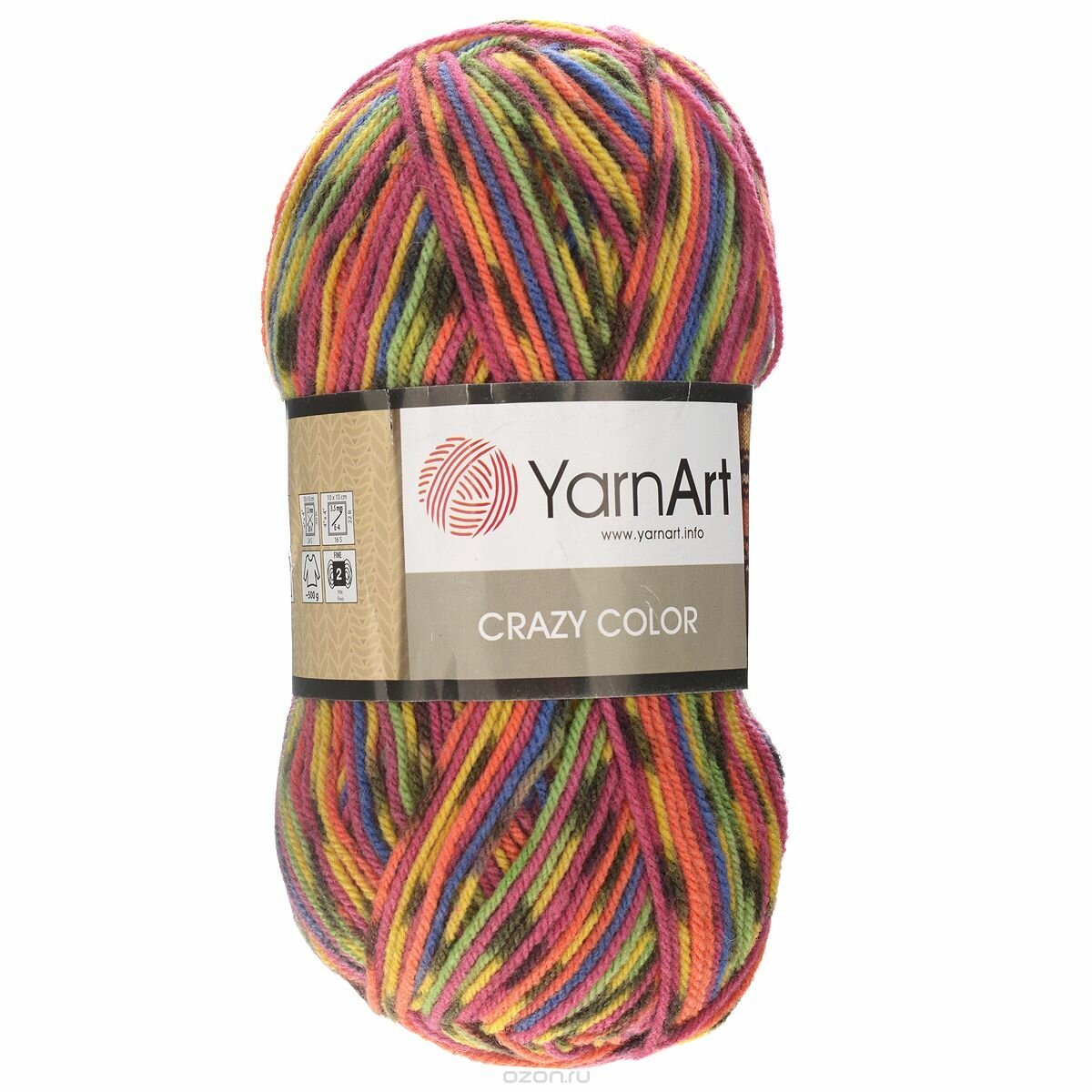 Пряжа YARNART Crazy Color 148