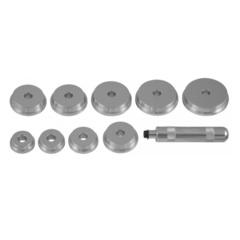 Jonnesway AN010008A Комплект для установки подшипников и сальников, 10 предметов 47677