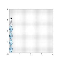 92030594 - Подвеска из серебра с голубыми топазами