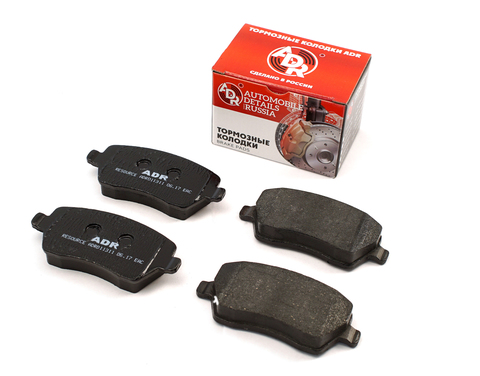 КОЛОДКИ ПЕРЕДНИЕ LARGUS 16V, VESTA, DUSTER 1,6 (БЕЗ ESP) ADR
