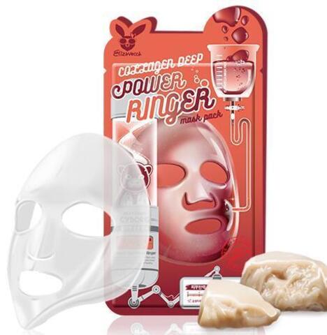 Тканевая маска для лица Elizavecca Collagen Deep Power Ringer mask, 23 мл