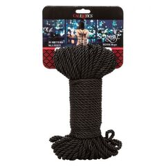 Черная веревка для шибари BDSM Rope - 30 м. - 