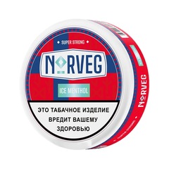 Жевательный табак Norveg Super Strong - Ice Menthol, 10 гр