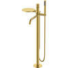 Boheme 129-MG.4 Смеситель STICK напольный MATT GOLD SPIRALE