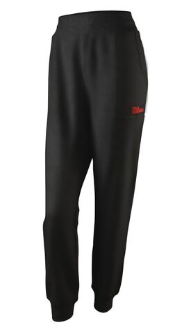 Женские теннисные брюки Wilson Chi CTN Jogger W - black