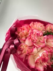 Букет ажурные розы (5шт)