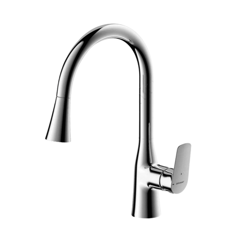 Смеситель для кухни Bravat Miranda выдвижной, хром (F7460564CP-ENG)