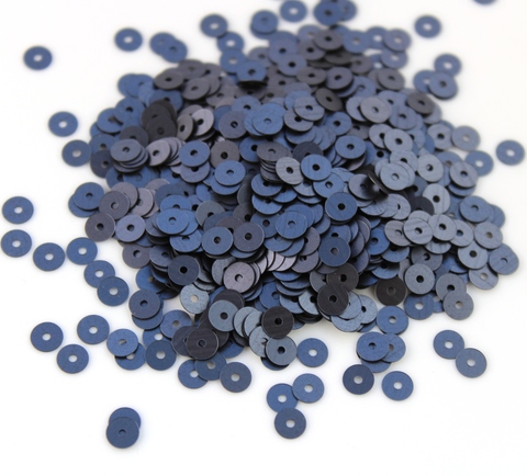 Пайетки плоские 4 мм. Ardesia (976W)