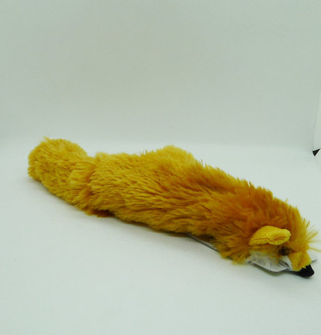 NEMS Игрушка лиса-шкурка с пищалками 35см