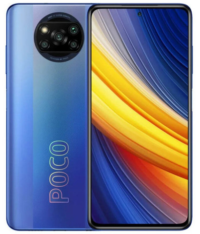 Смартфон Xiaomi Poco X3 Pro 6/128GB Frost Blue (Синий)