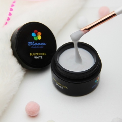 Гель Bloom  Белый моделирующий 15 мл.