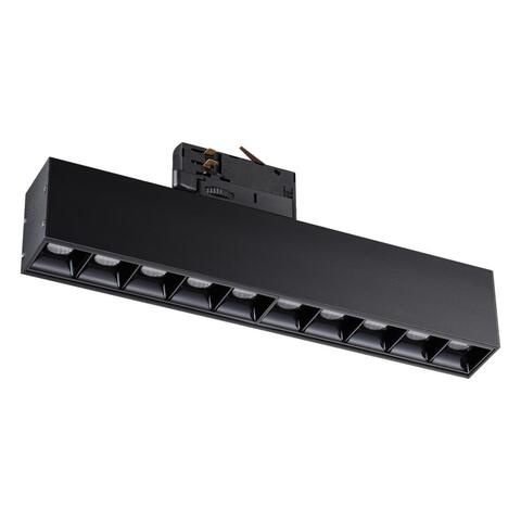 358861 PORT NT22 черный Трехфазный трековый светодиодный светильник IP20 LED 4000K 16W 220V ITER