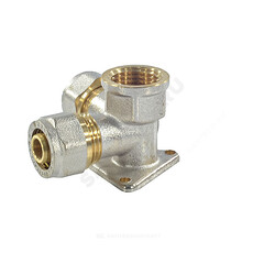 Водорозетка МП латунь никель обжим Дн 16х1/2"х16 ВР ГОСТ 32415-2013 7010 Aquasfera 7010-01