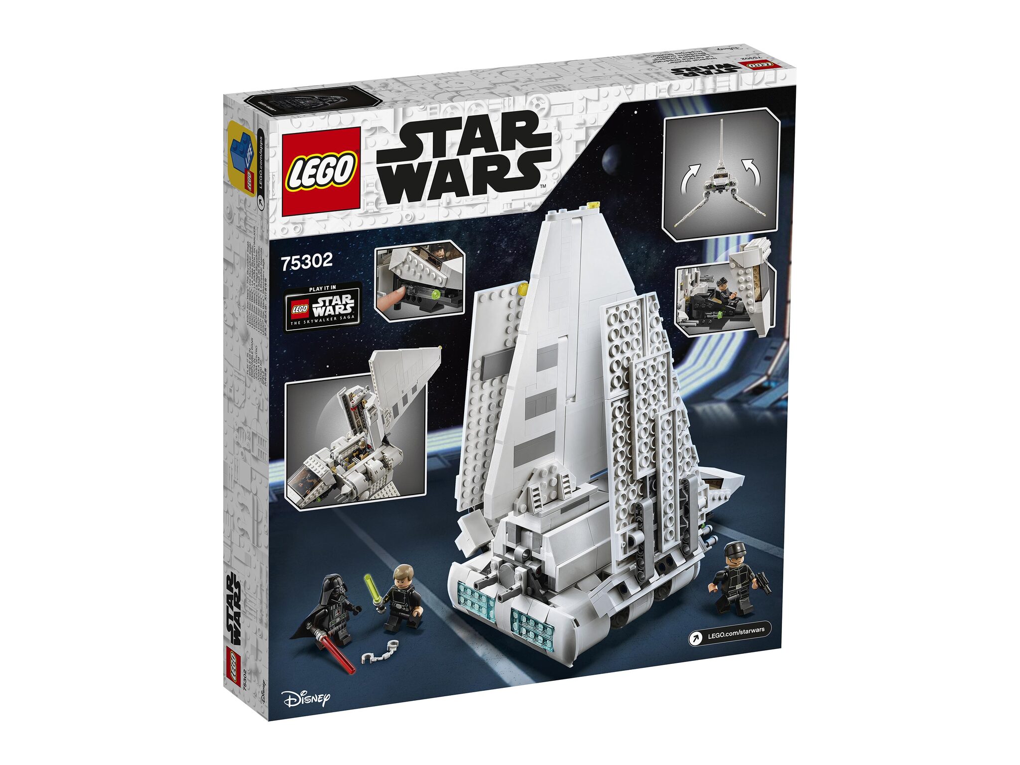 Купить LEGO Star Wars™ 75302 Имперский шаттл - на Багратионовской в Москве.