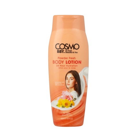 COSMO Body lotion Powder fresh лосьон для тела с пудровым ароматом 400 ml