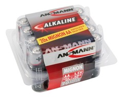 Батарейка ANSMANN Red Alkaline AA (1.5V) - 20 шт.