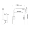 WasserKRAFT Alme 1507 Смеситель для кухни