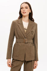 коричневый