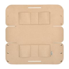 Органайзер для хранения из фетра, 28*13*16,5 см, цвет бежевый.