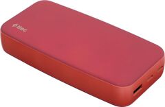 Внешний аккумулятор TTEC ChargeUp 20000mAh Powerbank, красный