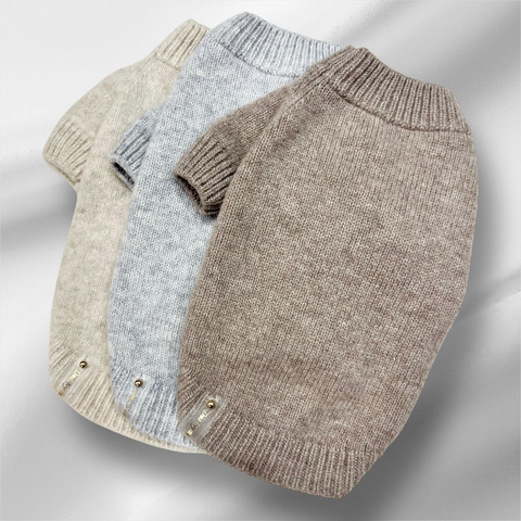 2097 Джемпер из шерсти мериноса и кашемира "Шелти"