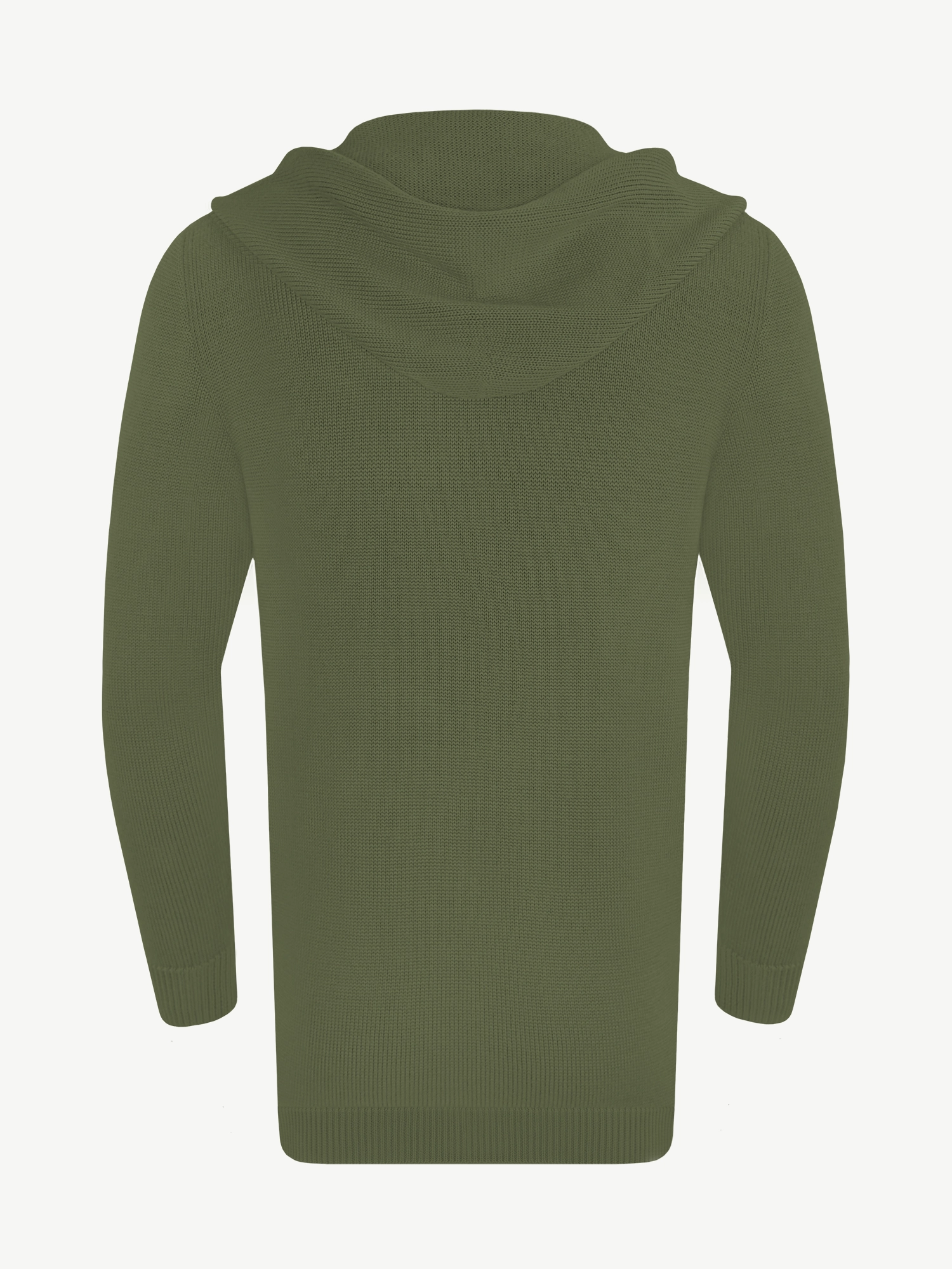 Кардиган с капюшоном из экохлопка