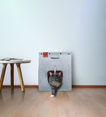 MPets Лежанка домик войлок 40*40*48 см