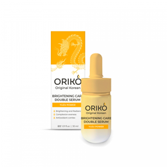 ORIKO Brightening care double serum with yuzu extract Двухфазная сыворотка для лица с экстрактом юдзу, выравнивающая тон кожи 30мл