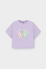 фуфайка  для девочки  КР 302696-1/пастельно-лиловый к541