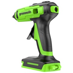Пистолет клеевой Greenworks G24GLG 24V аккумуляторный, без АКБ и ЗУ