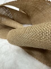 Лента холщовая из мешковины, декоративная, ширина 10 см, 2,2 метра.