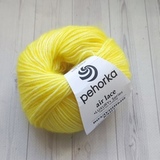 Пряжа Пехорка Воздушный кант 27 лимон