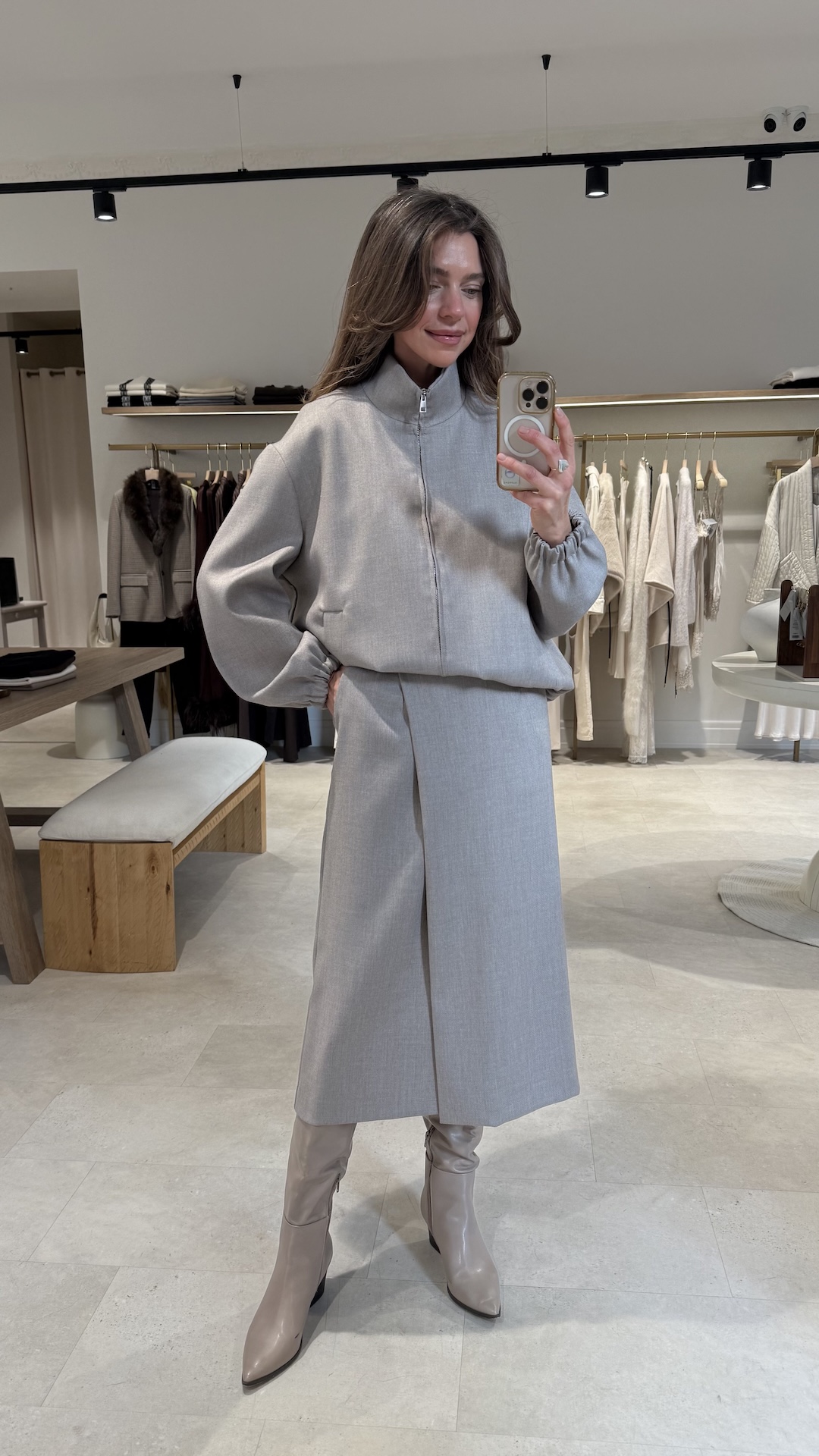 Жакет на молнии PREMIUM QUALITY