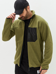 Флисовая толстовка unisex Eiger olive
