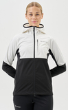 Тренировочная куртка с капюшоном Nordski PRO TOUR HOOD White/Black W женская