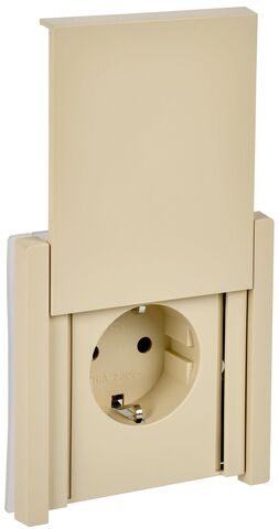 FORTE&PIANO Роз. с з/к/ш с кр. в/к 16А IP44 FP421 ван. IEK