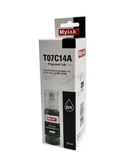 Чернила MyInk T07C14A для EPSON EcoTank 115, L8160/L8180 (70 мл, black pigment)