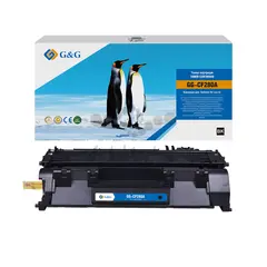 Картридж G&G 80A для HP LJ P2035, P2055, M401, M425;Canon LBP6300dn, 6310dn, 6650dn, 6670 (2 700стр.) (замена CF280A)