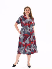 4536 Халат на пуговицах