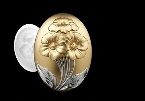 Молд Камея № 38 Цветы