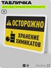 Табличка для обеспечения безопасности 