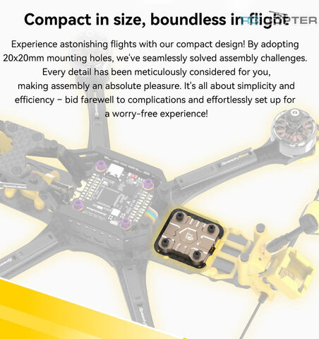 Видеопередатчик FPV SpeedyBee 5.8 ГГц TX ULTRA 1,6 Вт 48 каналов VTX