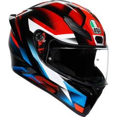 Мотошлем AGV K1S Fastlap, чёрный/красный/синий