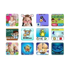 Vtech Детские наручные часы Kidizoom SmartWatch DX2,синие (80-193803)