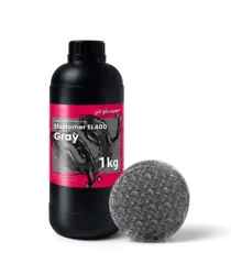 Фотополимерная смола Phrozen Elastomer EL400, серая, 1 кг, 64011302814072