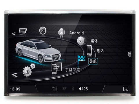 Монитор для Audi A8 (2010-2017) Android 10 4/64GB IPS 4G модель MRW-1801A