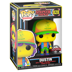 Funko POP! Stranger Things: Dustin (Blacklight Exc) (828)