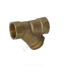 Фильтр сетчатый Y-образный латунь Ду 32 Ру20 G1 1/4" ВР ФС со сливной пробкой SantechSystems