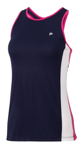 Топ теннисный Fila US Open Lara Top - navy